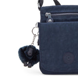 Kipling NEW ELDORADO, kleine Umhängetasche, Blue Bleu 2 (blau), kompakte Crossbody Tasche
