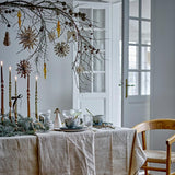 Bloomingville Stern Baumschmuck Sterne aus Papier, Naturr 9er Set Weihnachtsanhänger