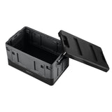 NILS CAMP Transportbox 38L Grau-Schwarz - klappbare Campingbox für Camping, Auto & Haushalt