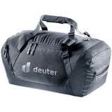 deuter Duffel 50, Reisetasche, black (schwarz), mit Seitentasche und Netzinnentasche