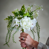 Bloomingville Lustre Kunstblumen Strauß Weiß 43 cm Bouquet