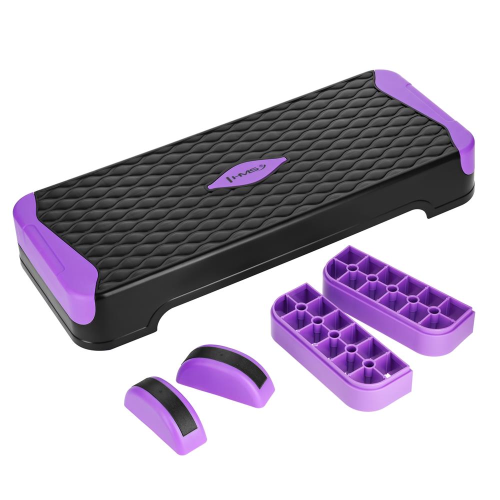 Aerobic Balance Stepper 2-fach höhenverstellbar mit Balancepads für Fitnes | HMS AS008M
