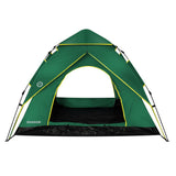 NILS CAMP Shadow 2 Zelt für 3 Personen in Grün - Campingzelt mit Vorraum & Moskitonetz für Outdoor