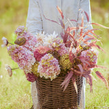 Bloomingville Eucalyptus Kunstblume Stiel Rot 100cm