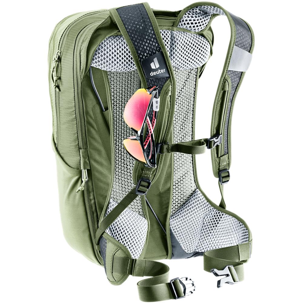 deuter Race Air 14+3, Fahrradrucksack, mineral-grove (grün), 14L