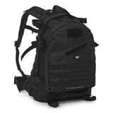 NILS CAMP taktischer Rucksack Vanguard 45L in Schwarz - Outdoor Rucksack für Trekking & Survival