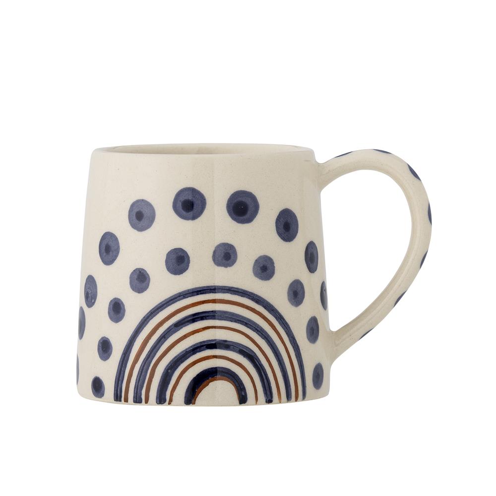 Bloomingville Shama Tasse Bunt Steingut Unikat 270ml