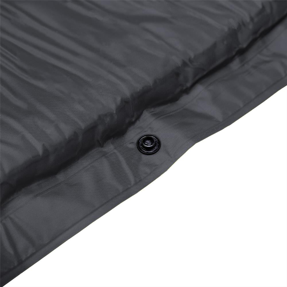 NILS CAMP selbstaufblasende Campingmatte 188 cm grau mit Kissen Isomatte Outdoor