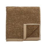 Bloomingville Kahla Handtuch, Braun, Baumwolle, 140x70 cm, dänisches Design