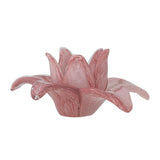 Bloomingville Wren Deko aus Glas in Rose – skulpturale Glasdeko fürs Wohnzimmer