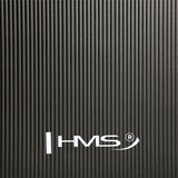 Yogamatte 183 x 61 x 1,5 cm Fitnessmatte Schwarz Gymnastikmatte rutschfest | HMS YM04