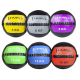 Wall Ball Medizinball 8 kg Trainingsball für Functional Training Violett | HMS WLB8