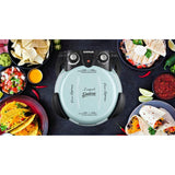 G3Ferrari elektrischer Pizzaofen Delizia 1200 W für Pizza Ø 31cm cool blue Pizzamaker mit feuerfestem Naturstein - Limitierte Edition