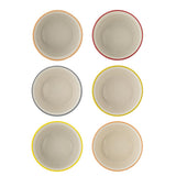 Bloomingville Carla Schalen Set 6er Bunt Steingut Durchmesser 11cm