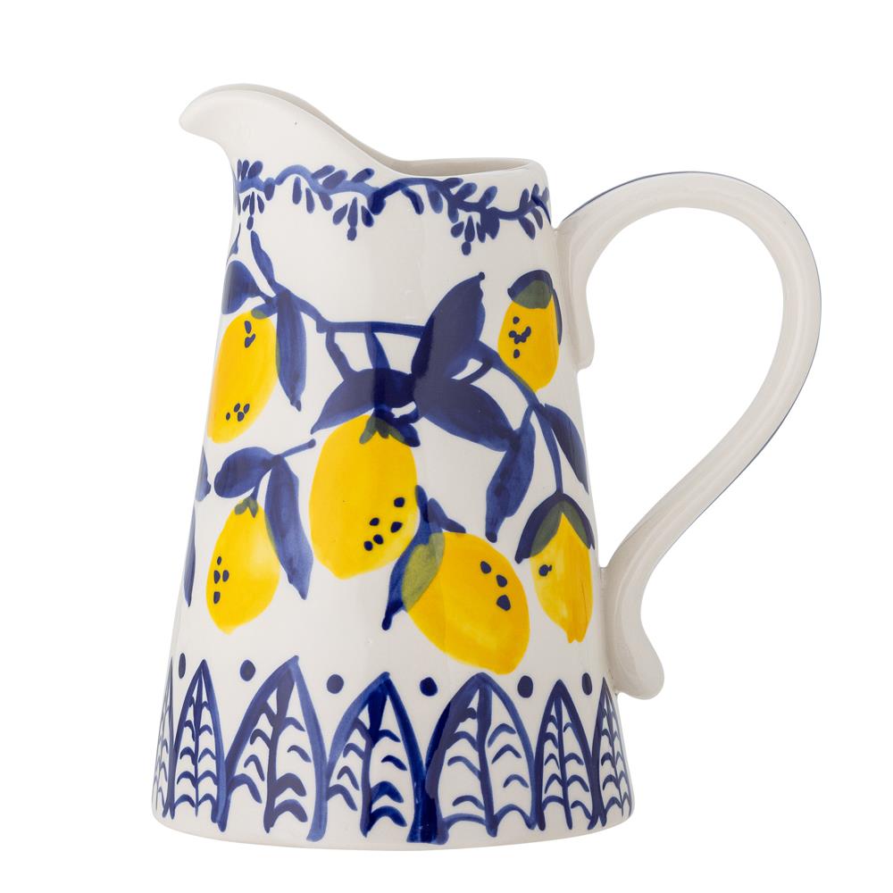 Bloomingville Maxima Krug blau Steingut D12xH22 cm 1465 ml