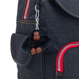 Kipling CITY PACK S, kleiner Rucksack, True Navy Combo (blau), Damenrucksack mit vielen Fächern