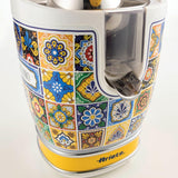 Ariete Positano Zitruspresse, Mediterranes Design, Elektrische Saftpresse mit Hebel, 85W