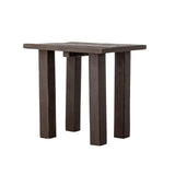 Bloomingville Porir Sockel braun - Holz Podest aus recyceltem Holz für Wohnzimmer & Deko