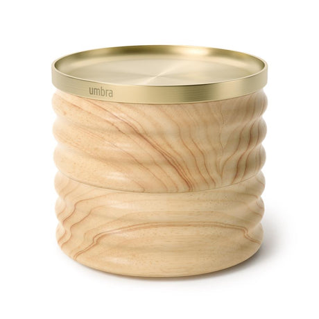 Umbra Tesora Aufbewahrungsbox aus Holz, 13cm, stapelbare Schmuckdose