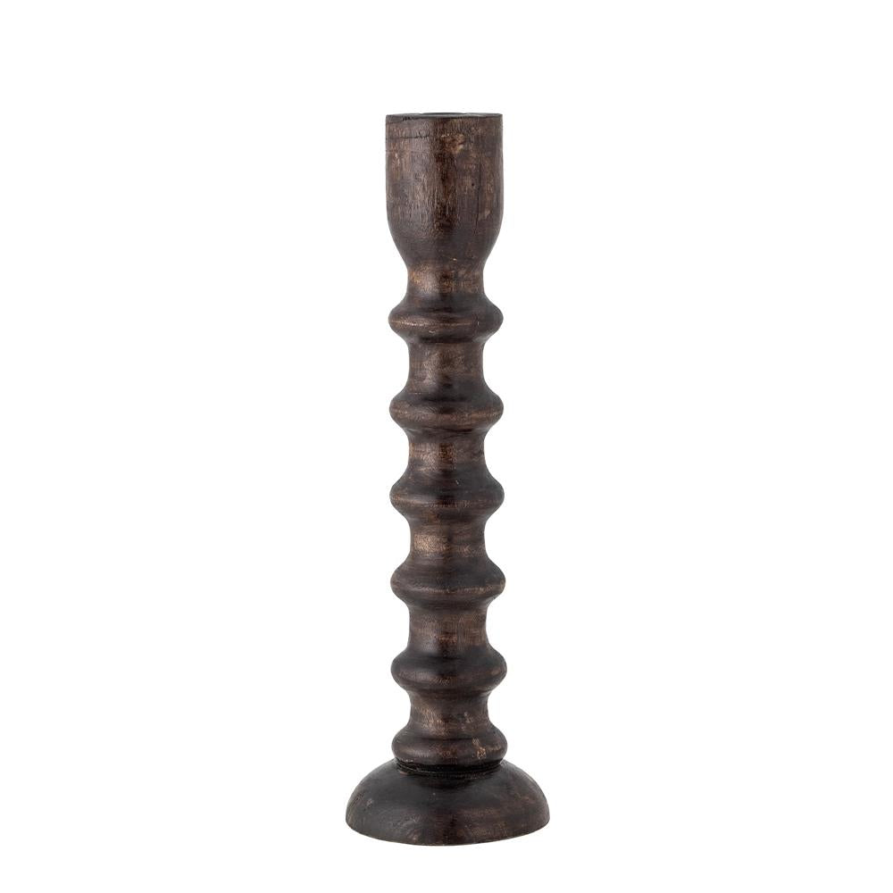 Bloomingville Brenda Kerzenständer, Braun, Mangoholz, 43 cm, dänisches Design