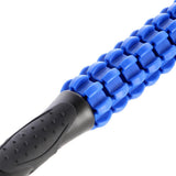 Faszienrollen Set 3in1 Blau Massagerolle Triggerrolle Massage Stick | HMS FS118