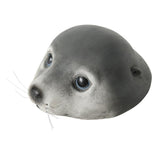 BOLTZE Schwimmfigur Poggy grau Outdoor wetterfest maritime Deko Kunststoff 16 cm