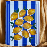 Bloomingville Limone Bild mit Rahmen bunt - Wanddeko mit Zitronenmotiv für Küche & Esszimmer