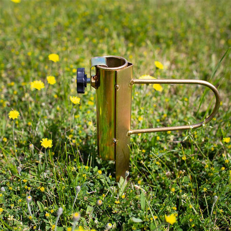 NILS CAMP Bodenanker für Sonnenschirm Metall für Strand Garten Camping