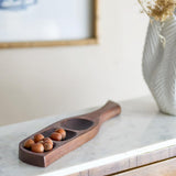 Bloomingville Thorun Schale braun L40 cm aus Mangoholz – Tapasschale für Küche & Tischdeko