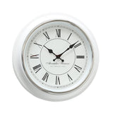 BOLTZE Wanduhr Yella Kunststoff Weiß Analog D40 cm Rund