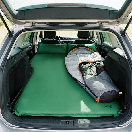 NILS CAMP selbstaufblasende Automatte in grün für Car Camping Reisen Outdoor