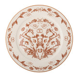 Bloomingville Beth Weihnachtsteller, Braun, Steingut 30,5 cm Retro