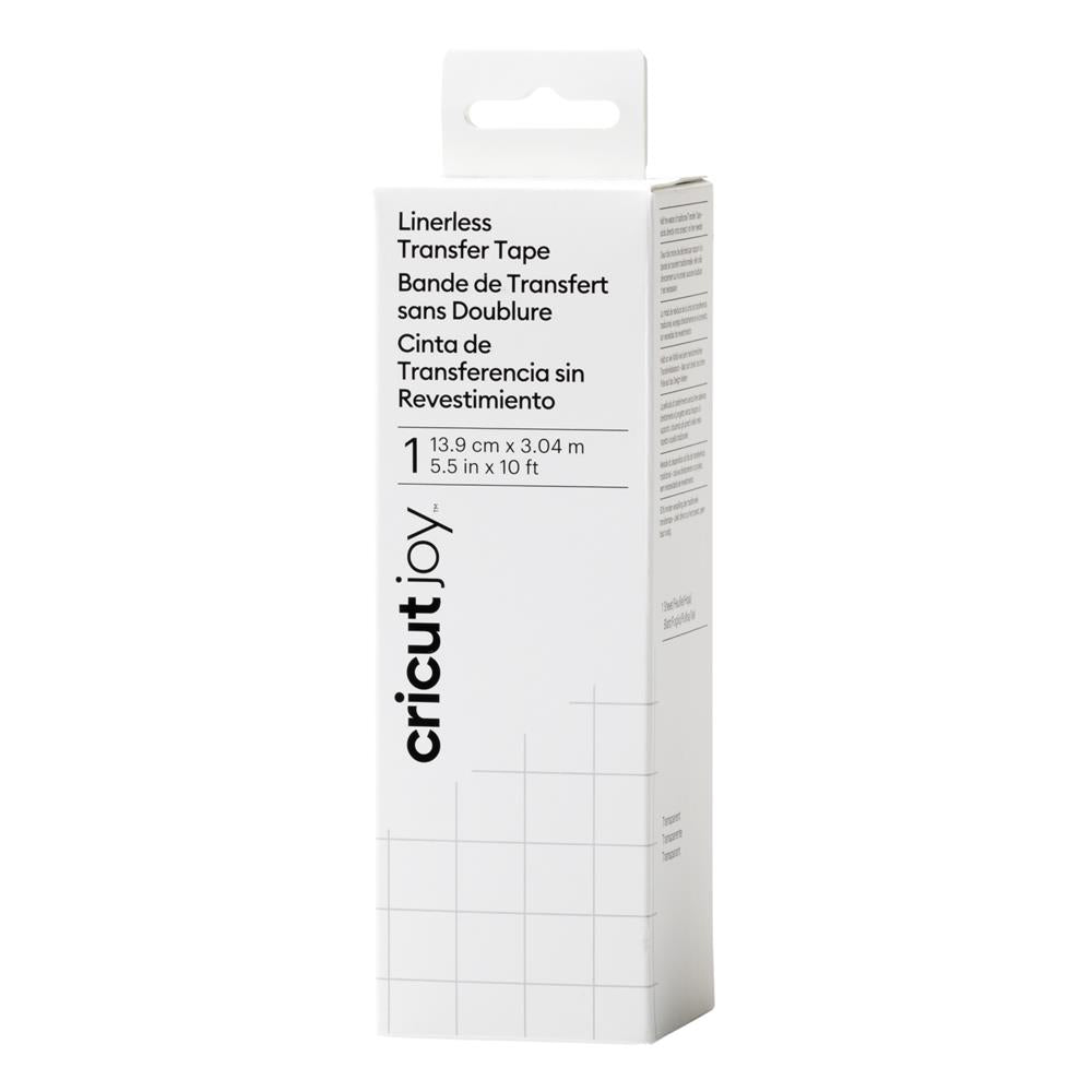 Cricut Joy Transferklebeband ohne Trägerfolie Transparent 13,9cm x 3,04m 1 Rolle