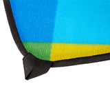 NILS CAMP Picknickdecke Bunt karriert 250x200 cm - große Outdoor Decke für Strand, Garten & Camping