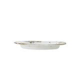 Bloomingville Savina Teller 4er Set D15 cm bunt - Steingut Teller mit Blumenmuster für Tischdeko