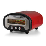 Ariete Da Gennaro Pizzaofen, Rot, mit Pizzastein, bis 430 Grad, 2200W