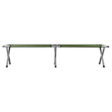 NILS CAMP Campingbett klappbar 200 cm grün Feldbett für Camping Outdoor stabil