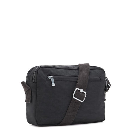 Kipling ABANU M, Mittelgroße Umhängetasche, Black Noir (schwarz), 4L, Schultertasche