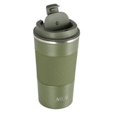 NILS Thermobecher 510 ml Edelstahl grün auslaufsicher Coffee-to-go-Becher für Camping Reisen Alltag