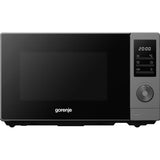 Gorenje Mikrowelle MO20A3T4 20L 700W AquaClean Auftaufunktion 5 Leistungsstufen grau