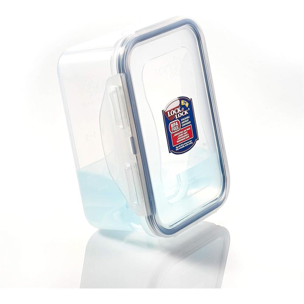 LocknLock 3er Frischhaltedosen-Set 2,3L, 1,1Lm, 470ml, Luftdicht, Wasserdicht, BPA-frei, Gefiergeeignet