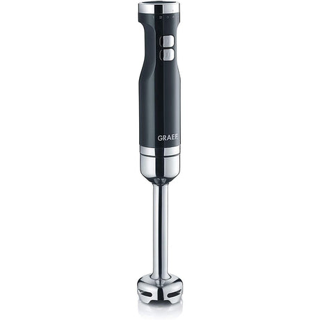 GRAEF Stabmixer HB 502 Zubehör Set Mixer Mixstab Pürierstab Edelstahl 800 W schwarz Zerkleinerer | B-Ware