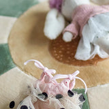 Bloomingville MINI Milly Puppe 6er Set Bunt Polyester 15cm