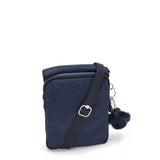 Kipling NEW ELDORADO, kleine Umhängetasche, Blue Bleu 2 (blau), kompakte Crossbody Tasche