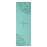 Yogamatte 183 x 61 x 0,8 cm Fitnessmatte Mint Gymnastikmatte rutschfest | HMS YM10