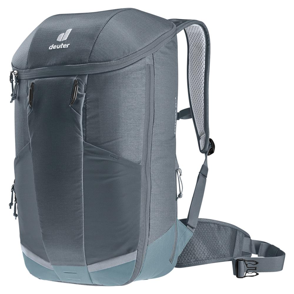 deuter Rotsoord 25+5, Fahrradrucksack, graphite-shale (grau), 30L, mit Laptopfach