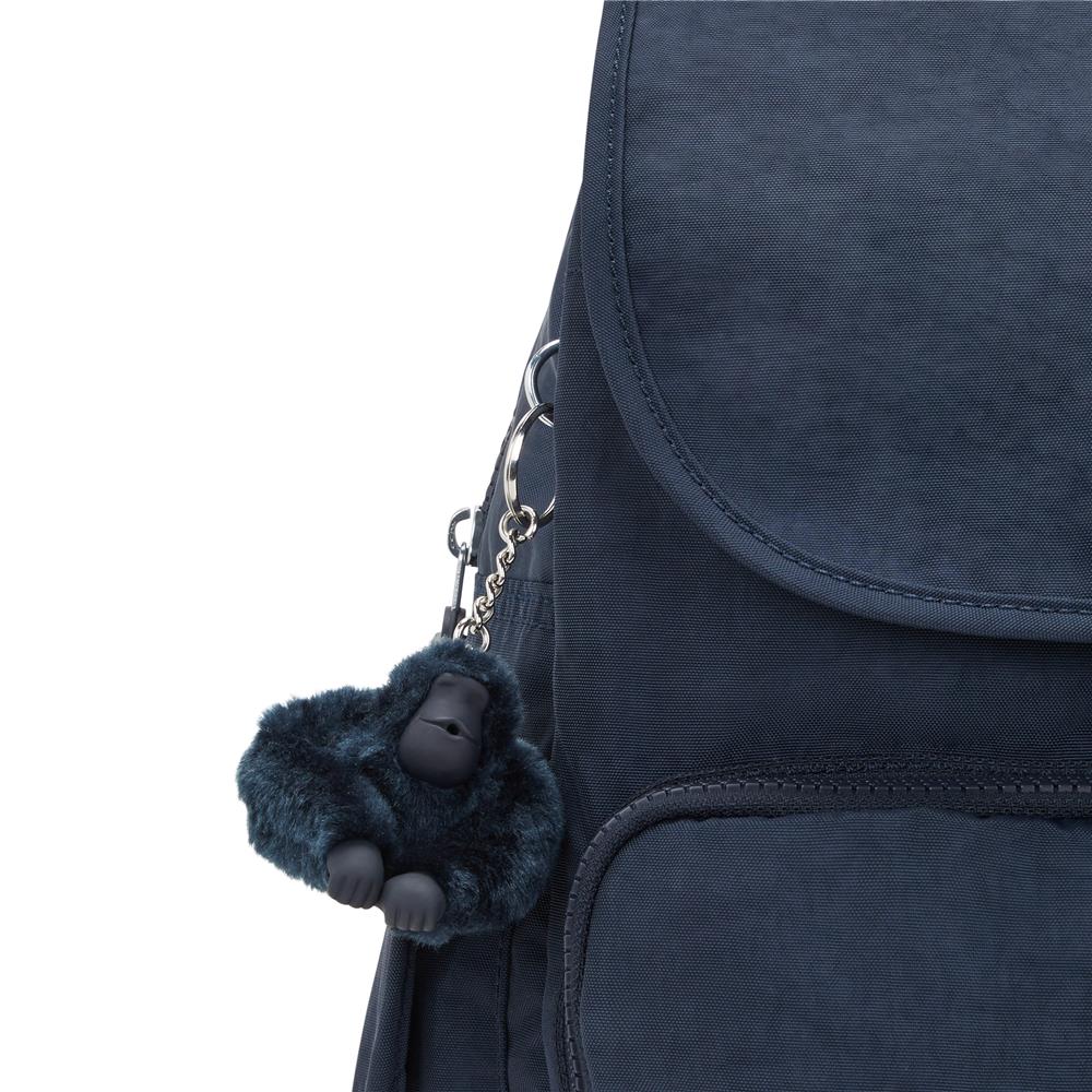 Kipling CITY PACK M, Mittelgroßer Rucksack, Blue Bleu 2 (blau), 16L, Stylisch & Kompakt