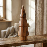 BOLTZE Dekoaufsteller Wilhelmy Keramik braun Weihnachtsbaum modern
