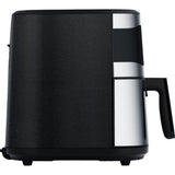 Steba Heißluftfritteuse HF 8000 FAMILY 8 Liter Edelstahl mit 8 Programmen 1800 Watt