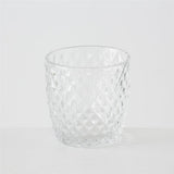 BOLTZE Windlicht Marilu 4er Set Glas Transparent Rund 7,5 x 7,5 cm